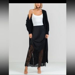 JAKI, satin skirt. Brand new